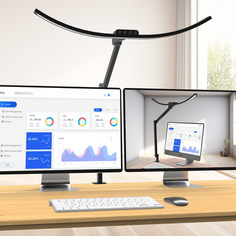 Eye-Caring LED Clip Lamp – 3 Colors, Dimmable, for Reading, Nursing & Night Use