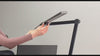 24W Dual-Head Clamp LED Desk Lamp Eye-Caring Designer Light Dimmable for Kids Home Office Study